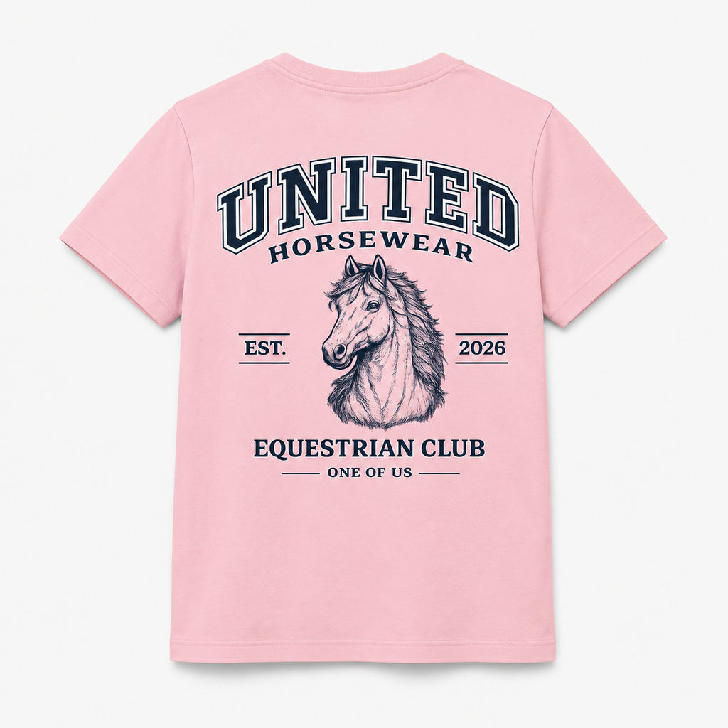 UHW College Tee - Equestrian Club Edition