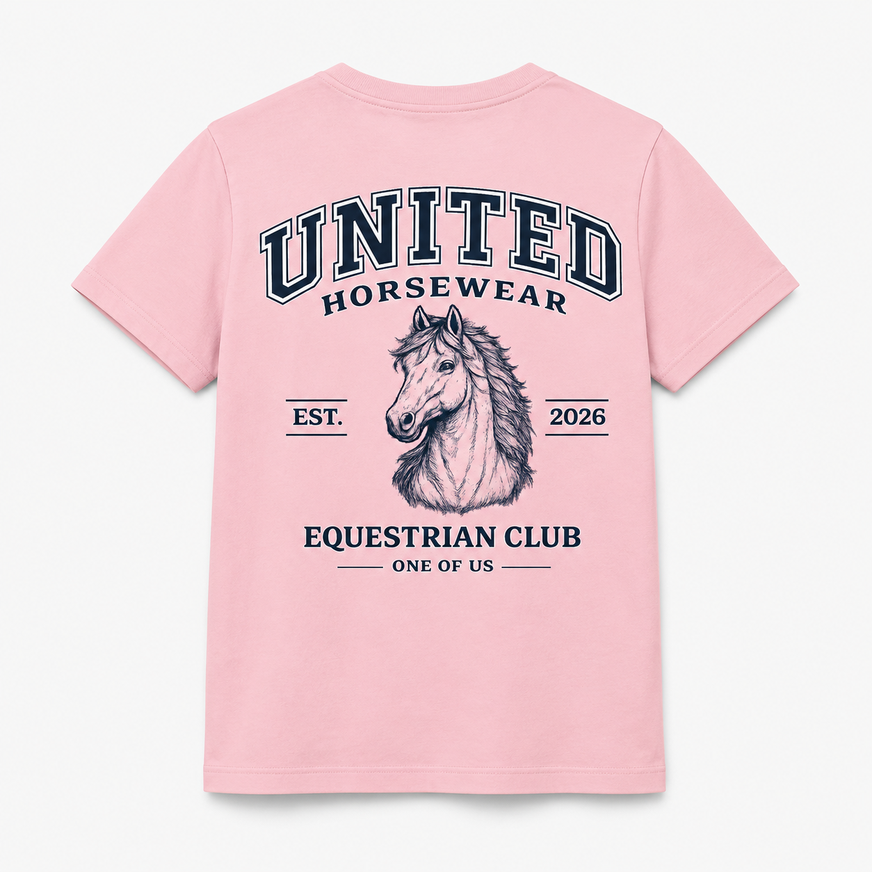 UHW College Tee - Equestrian Club Edition
