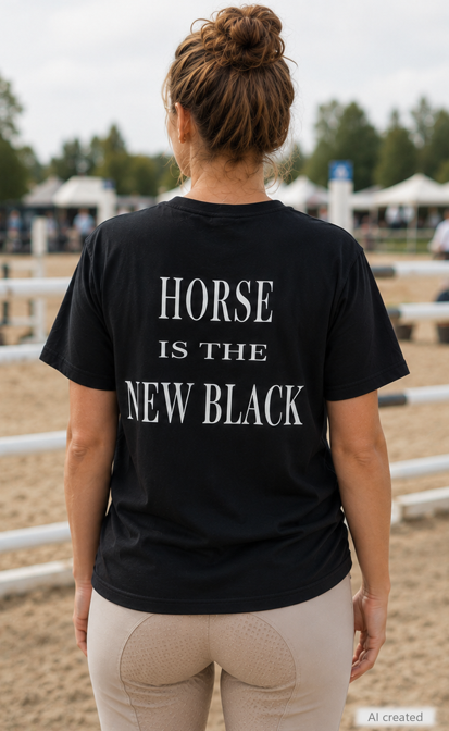 Horse is the new black - regular fit