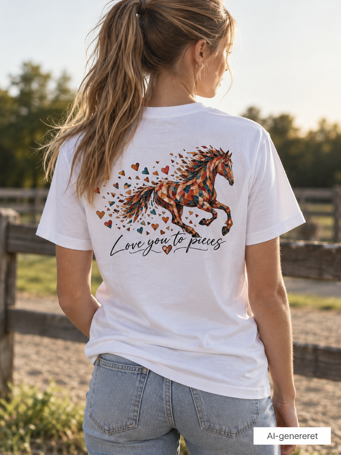 Love you to pieces T-shirt