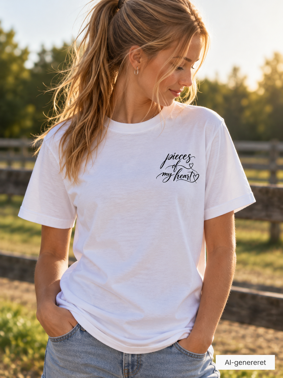 Love you to pieces T-shirt