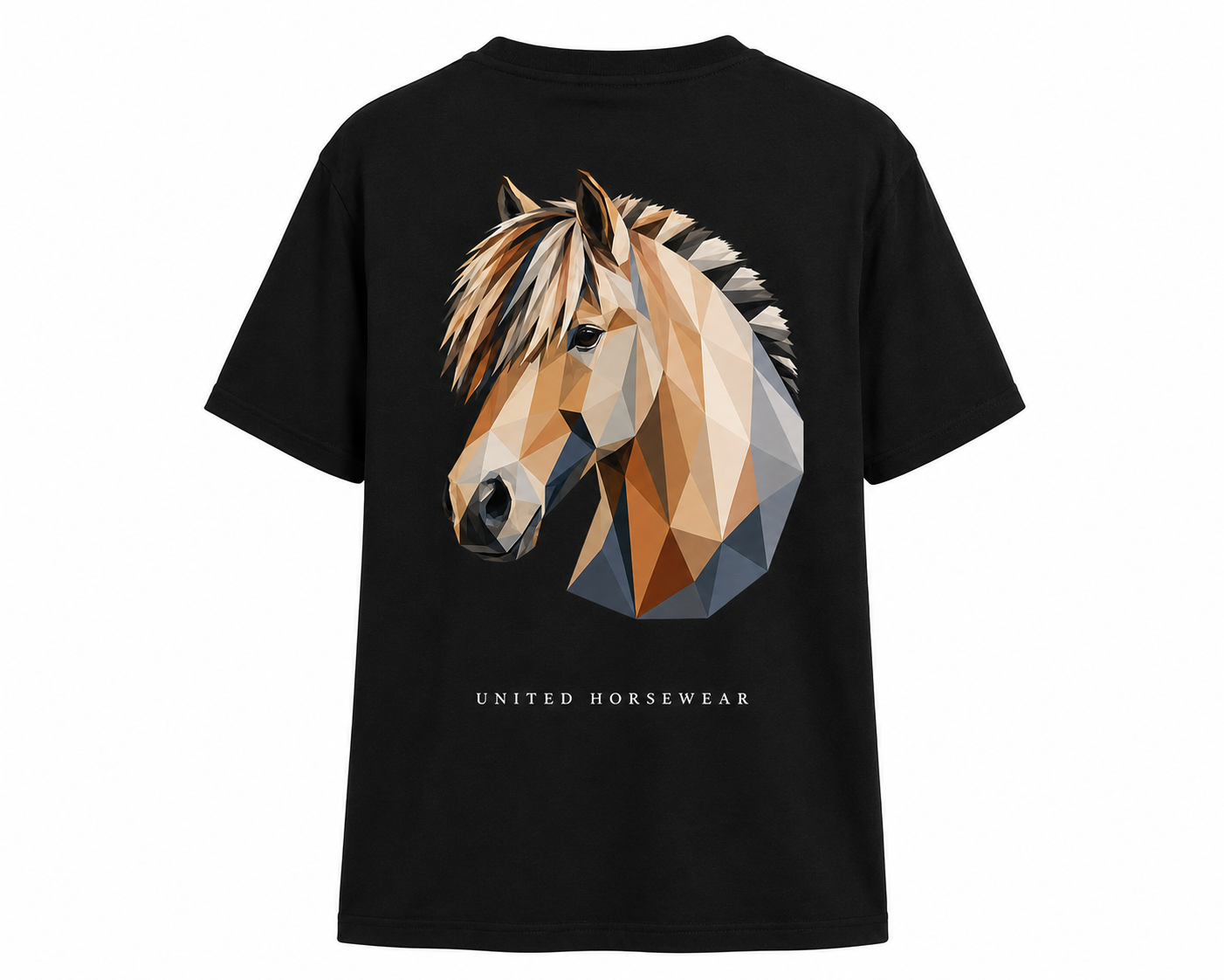 Poly Horse Tee - Fjord