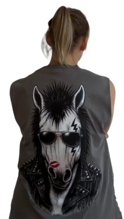 Punk Horse Sleeveless Tee